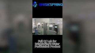 Lab QC Lengkap untuk Produk Pemurnian Air BriskSpring