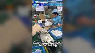 Pemeriksaan berat otomatis sebelum pengepakan