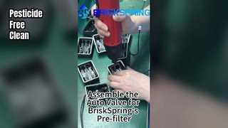Pasang Katup Otomatis untuk Pra-filter Briskspring
