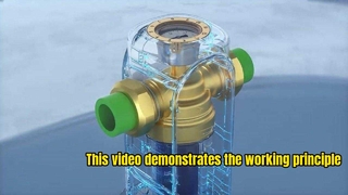 Video demonstrasi prinsip kerja pra-filter disk