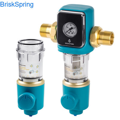 Ringan 1.08KG seluruh-rumah Pre Filter dengan anti-blok struktur dan perlindungan seluruh sistem