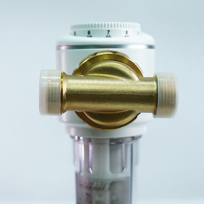 0.15Mpa Air Otomatis Pra Filter Pelembut Air Pra Filter Micron Untuk Rust Algae Red Worm