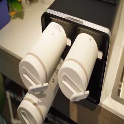 Pemurni Air Osmosis Aliran Cepat 1500 GPD Air Panas 4 7 Tahap Sistem Filter Air