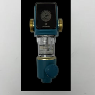 Perlengkapan Kuningan Pra Filter Air Goresan Ganda 5T Untuk Seluruh Rumah Tangga
