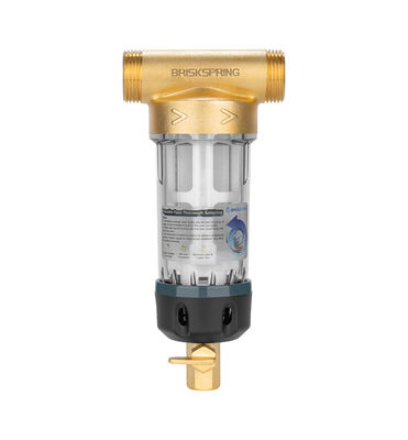 BPA Bebas 40 Mikron Spin Down Sediment Filter Mencegah Skala dan Korosi
