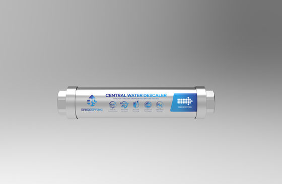 Seluruh Rumah Air Conditioner Bebas Garam 3/4 Inci 0.15-1.5MPa Untuk Rumah Keran Shower Sistem Pipa Descaling
