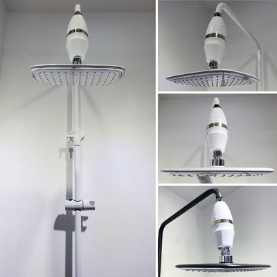 Filter Shower Revitalising Berhasil Tinggi Untuk Air Kekerasan Shower Head Filter Filtrasi Mengurangi Kulit Kering dan Gatal