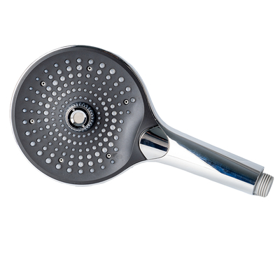 Kepala Pancuran Microbubble Spa dengan Konektor Universal G1/2 – Nozel Silikon Antibakteri, 3 Mode Fungsi, ABS + Baja Tahan Karat 304
