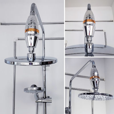 Filter Pancuran Multi-Tahap Nikmati Pancuran yang Lebih Bersih – Lindungi Kulit, Rambut, dan Kamar Mandi Anda