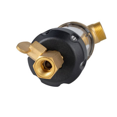 Filter Sedimen Backwash yang Dapat Digunakan Kembali Kelas Atas dengan Pembersihan Mendalam Pengikisan Dua Sisi untuk Penggunaan Seluruh Rumah