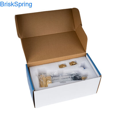 BPA Free Spin Down Water Filter dengan 1 Tahun Filter Life 4T Aliran Rate dan 0.15-1.5MPa Tekanan Air