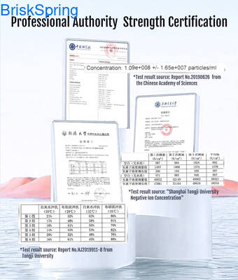 Pengalaman Spa Hutan Pelepasan Ion Oksigen Mikro Nano Gelembung Aerator untuk Pancuran