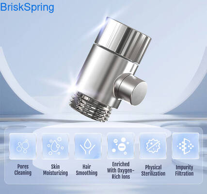 Generator Gelembung Mikro Nano dengan 100 Miliar Gelembung Per Liter 0,001-0,1 mm Diameter Gelembung untuk 20% Penghematan Air di Shower