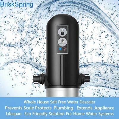 3/4 Inch Thread Seluruh Rumah Air Descaler Tidak Ada Listrik Perbaikan Bebas Air Conditioner Bebas garam