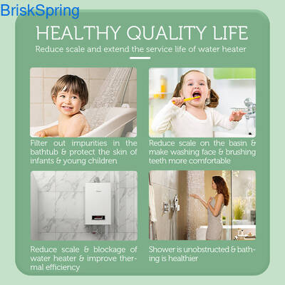 Penghambat Skala Air hemat energi dengan bahan MSAP SS316L dan laju aliran 16L/Min untuk pasokan air seluruh rumah