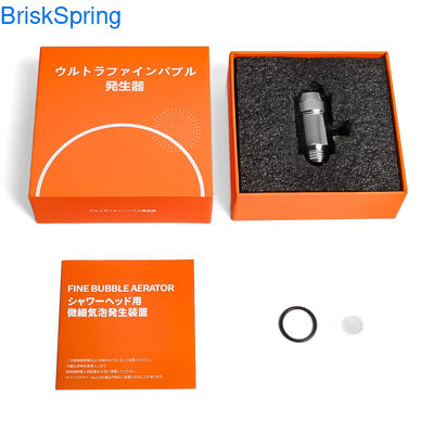 Nosel Aerator Mikro-Gelembung Kuningan H59-1 dengan DIA Gelembung 0.001-0.1 MM untuk Pembangkitan Gelembung Ultra Halus Bertenaga Air