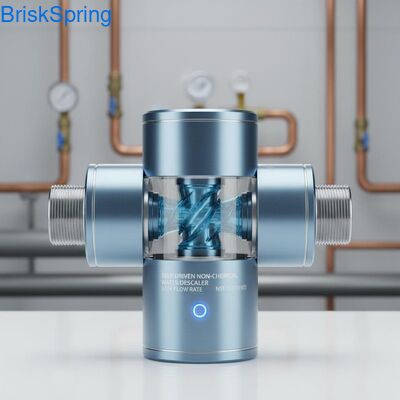 Descaler air non-kimia dengan aliran 5T / H dan sertifikasi NSF untuk pipa seluruh rumah