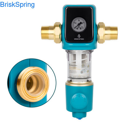 Air Pre Filter Rumah Ringan dengan Struktur Anti-Blok Baja Berkualitas Makanan dan Tingkat Aliran 22 GPM