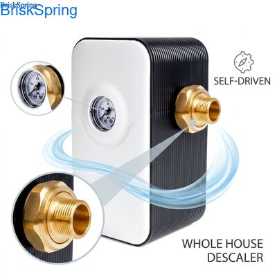 Descaler air non-kimia dengan aliran 5T / H dan sertifikasi NSF untuk pipa seluruh rumah