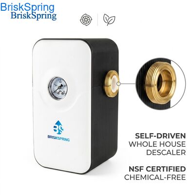 Descaler air non-kimia dengan aliran 5T / H dan sertifikasi NSF untuk pipa seluruh rumah