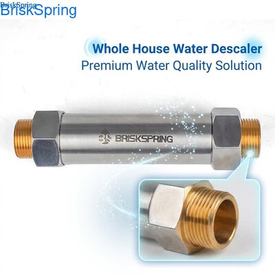 Whole House Water Descaler with 0.15 - 1Mpa Water Pressure 0℃ - 100℃ Working Temperature and 4 Tons Per Hour Flow Rate
