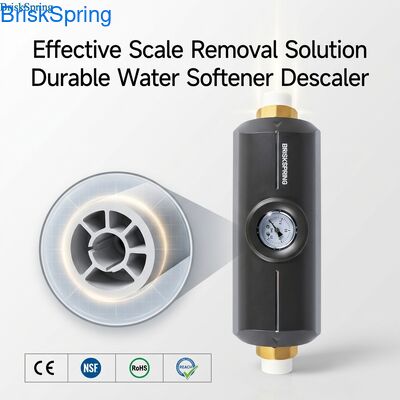 Water Safety Water Softener Descaler yang tahan lama dengan chip SAAS untuk sistem air rumah tangga