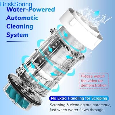 Filter Air Sedimen Spin Down Seluruh Rumah dengan Pra-Filter 40 & 300 Mikron yang Dapat Digunakan Kembali