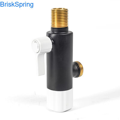 MSAP Filter Air Anti Skala Katup Sudut 3 Arah Bioaktif untuk Outlet Ganda Bidet Toilet Cerdas