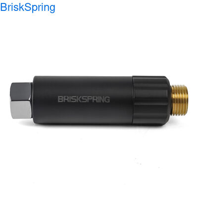 Filter Air Inline Anti Skala Bioaktif MSAP untuk Perlindungan Peralatan Katup Sudut Ringkas