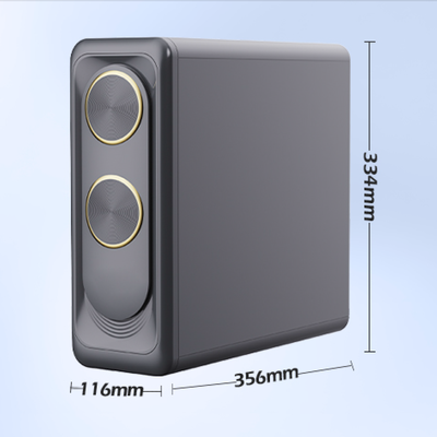 800GPD Tankless RO Water Filter System dengan Dual Outlet dan Fast Flow Reverse Osmosis Water Purifier