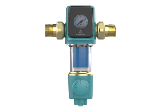 Filter Air Sediment Air Putar Atas dengan Teknologi Filtrasi Cakram Bertumpuk dan Pembersihan Mandiri Otomatis untuk Laju Aliran 22 GPM