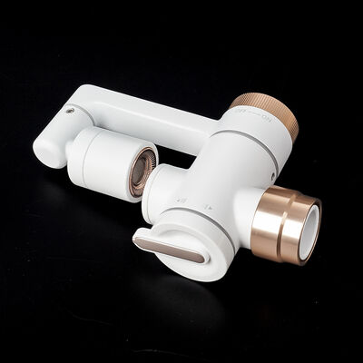 BriskSpring JP-002 Rose Gold Micro-Nano Bubble Faucet Filter dengan 360° Swivel Aerator dan Cartridge yang Bisa Diganti