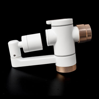 BriskSpring JP-002 Rose Gold Micro-Nano Bubble Faucet Filter dengan 360° Swivel Aerator dan Cartridge yang Bisa Diganti
