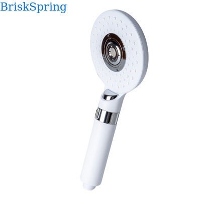 Shower Tangan BriskSpring Micro-Nano Bubble dengan 3 Mode Semprotan Hemat Air dan Konstruksi Baja Tahan Karat SUS304