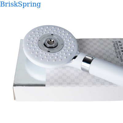 Shower Tangan BriskSpring Micro-Nano Bubble dengan 3 Mode Semprotan Hemat Air dan Konstruksi Baja Tahan Karat SUS304