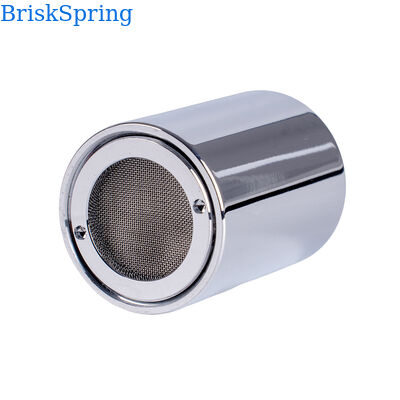 Micro-Nano Bubble Faucet Aerator dengan teknologi pemotongan gas-cairan dan tiga lapisan 380μm stainless steel mesh untuk pembersihan mendalam