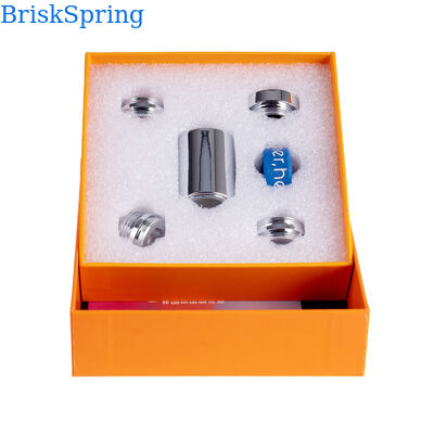 Micro-Nano Bubble Faucet Aerator dengan teknologi pemotongan gas-cairan dan tiga lapisan 380μm stainless steel mesh untuk pembersihan mendalam