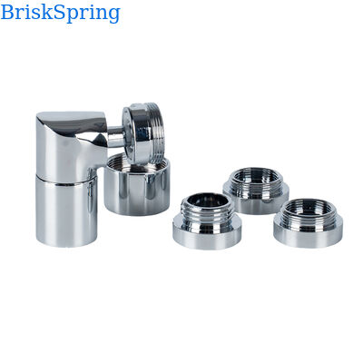 720° Rotasi Micro-Nano Bubble Faucet Aerator, H59 Brass Kitchen Tap Aerator untuk pembersihan dalam dan aliran air yang efisien