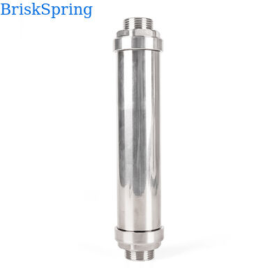 BriskSpring Sistem Descaler Air Efisiensi Tinggi Seluruh Rumah dengan Teknologi Polarisasi Ion SAAS 4T/H dan Bahan Kuningan H59-1