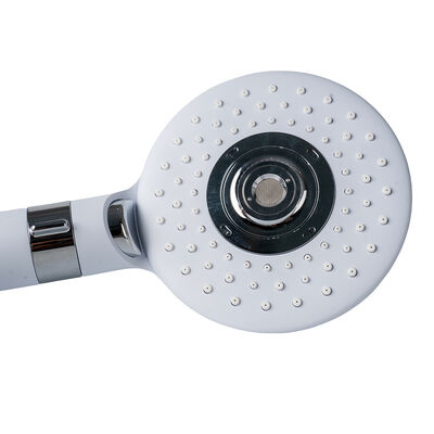 Kepala Pancuran Genggam Gelembung Mikro Nano 3 Mode Semprotan SUS304 ABS Hemat Air BriskSpring