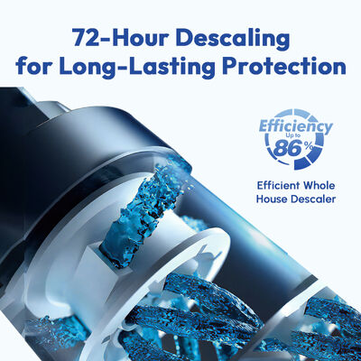 Q1 Whole House Salt-Free Water Descaler with Food Grade Housing and 10-Year Service Life Scale Inhibitor