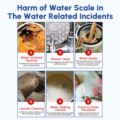 Q1 Whole House Salt-Free Water Descaler with Food Grade Housing and 10-Year Service Life Scale Inhibitor