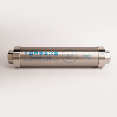 3/4in Thread 99.9% Antibakteri Filter Air Penghilang Skala Seluruh Rumah Bebas Garam Pembersih Air
