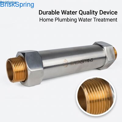 Sistem Penghilang Kerak Air Bebas Garam Bersertifikasi RoHS, Kondisioner Air Elektronik Bebas Perawatan untuk Pipa Rumah, Tekanan 0.15MPa