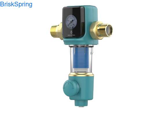 Filter Air Sedimen Spin Down Seluruh Rumah dengan Pra-Filter 40 & 300 Mikron yang Dapat Digunakan Kembali
