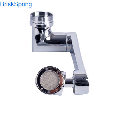 1440° Rotatable Micro Nano Bubble Faucet Aerator with H59-1 Brass and Stainless Steel for Deep Cleaning