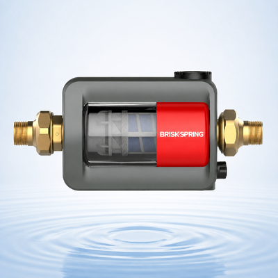 BriskSpring HZ-B-BS 40 Mikron Seluruh Rumah Sediment Pre Filter dengan SUS316L stainless steel Mesh dan 7 T / H Kapasitas Aliran Tinggi