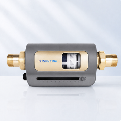 BriskSpring HZ-A 7 T/H 40 Mikron Filter Sedimen Seluruh Rumah dengan Instalasi Putar 360 Derajat