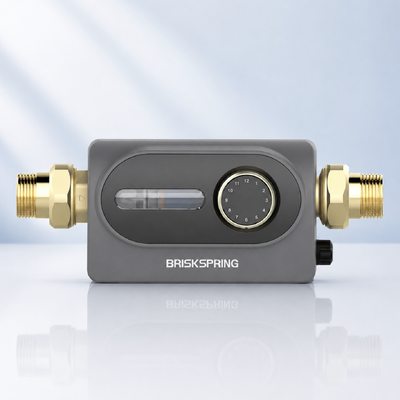 BriskSpring HZ-D Filter Sedimen Seluruh Rumah 40 Mikron dengan Aliran 7 T/H dan Pemasangan Putar 360 Derajat