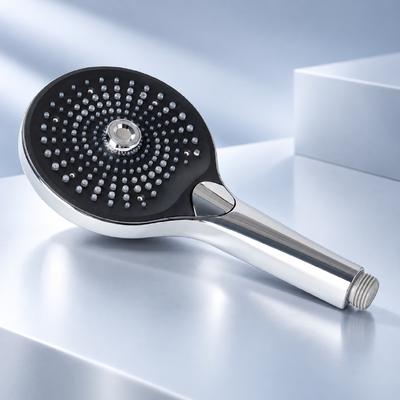 SUS304 Micro Nano Bubble Shower Head 3 Spray Mode Menghemat Air Shower genggam untuk kamar mandi